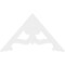 Ekena Millwork Pitch Cornelia Architectural Grade PVC Gable Pediment, 48"W x 28"H x 1"P (14/12) GPP048X028X100CRN - alternate 5